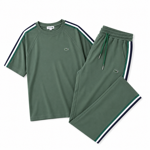 ست تیشرت و شلوار برند لاگوست LACOSTE رنگ سبز